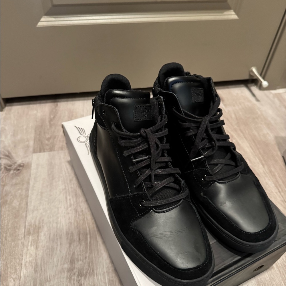 Creative Recreation Black High-Top Sneakers